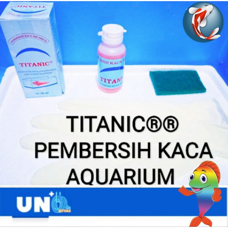 TITANIC (Pembersih Kaca Aquarium)