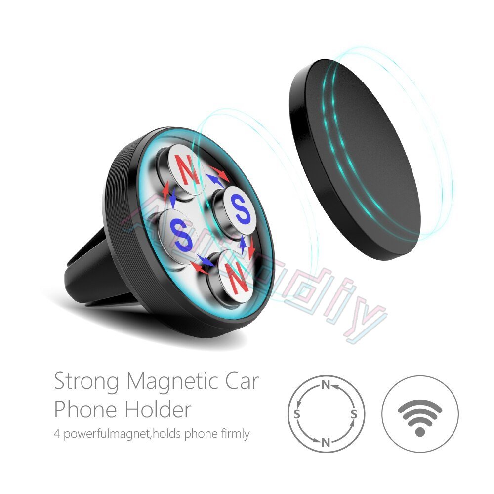 Stand Holder Handphone Magnetik Untuk Dashboard Mobil