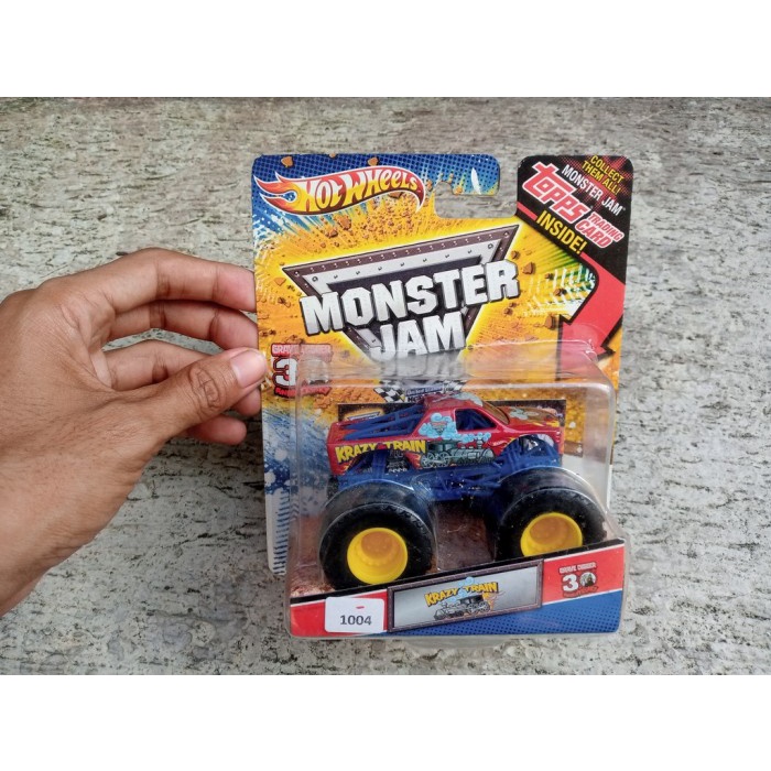 Hot Wheels Monster Jam Grave Digger Krazy Train