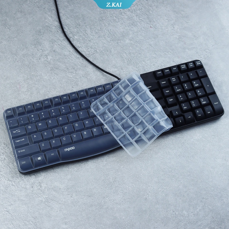 Stiker cover Pelindung keyboard Logitech K375S K375 MK235 MK315 Bahan Silikon Tahan Air Dan Debu