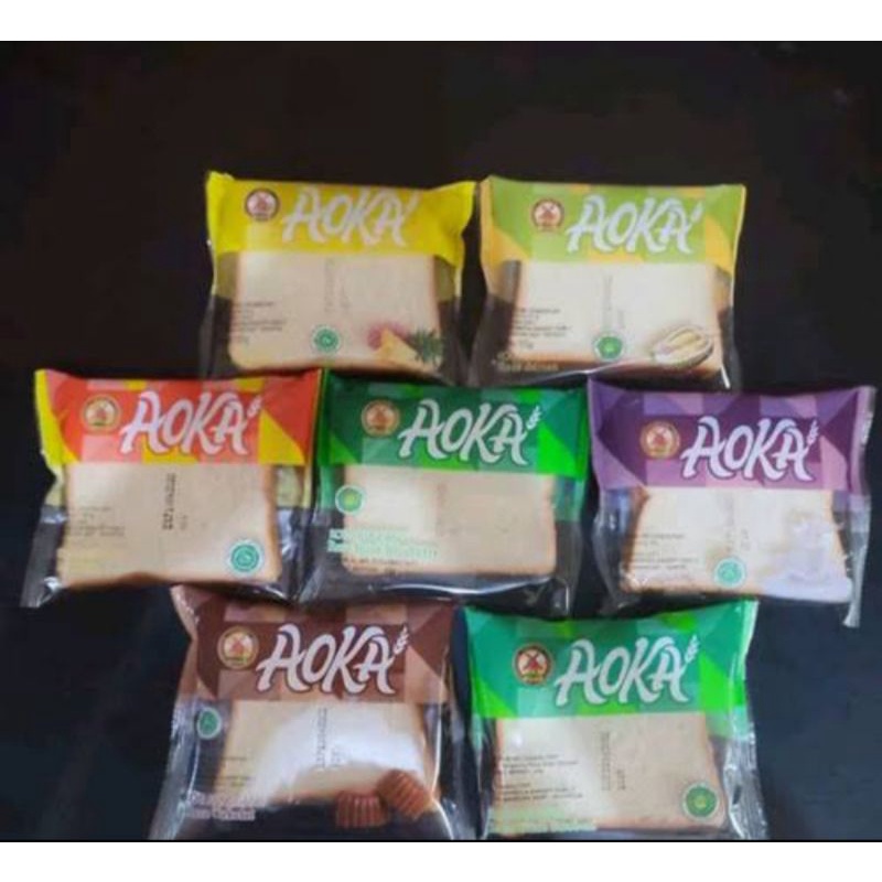 

Roti Aoka Panggang All Varian Rasa 65gr