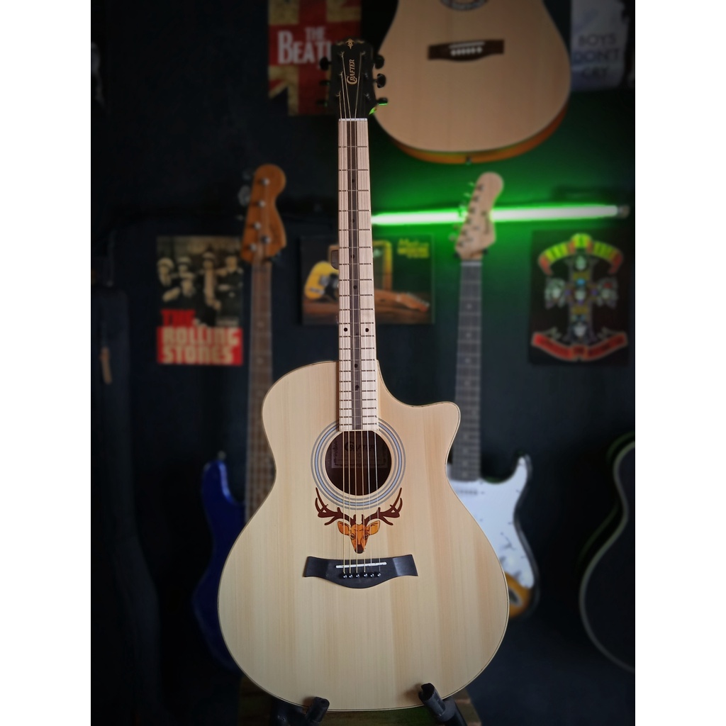 Gitar akustik custom crafter