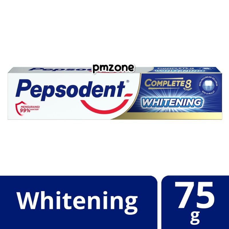 Pepsodent Complete 8 Action Whitening 75gr