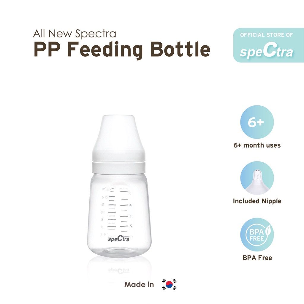 homimart I Spectra Botol Baby Bottle PP Storage 160ml WN (Tanpa Dot) Termurah