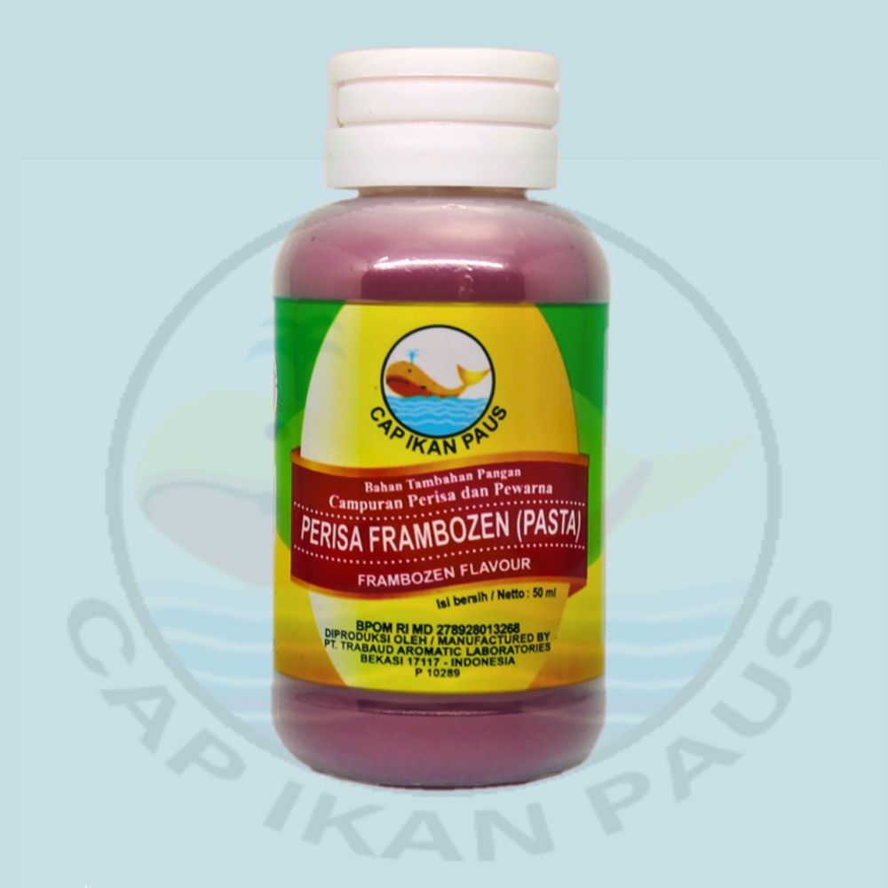 

Perisa Makanan dan Minuman Pasta Frambozen Cap Ikan Paus 50 ml