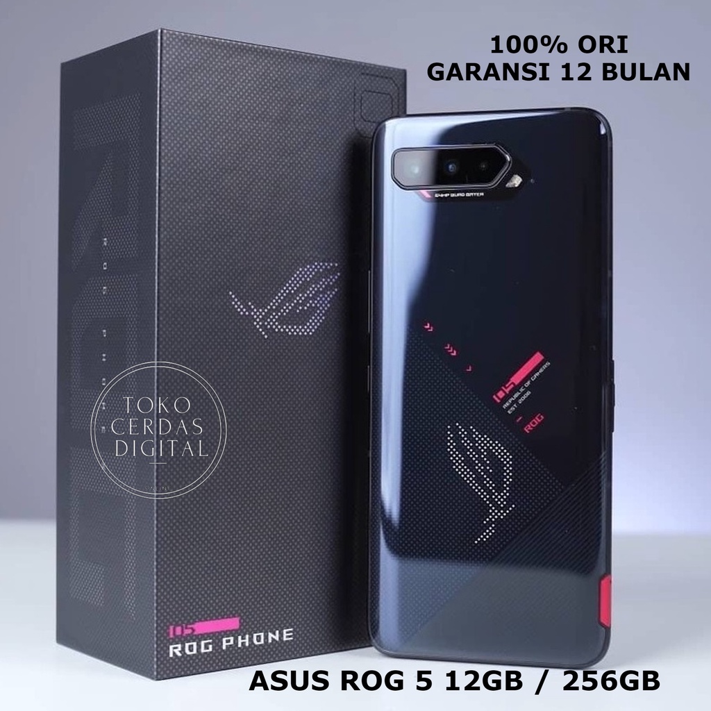 ASUS ROG 5 5G 12/256GB RAM 12GB INTERNAL 256GB GARANSI RESMI ASUS