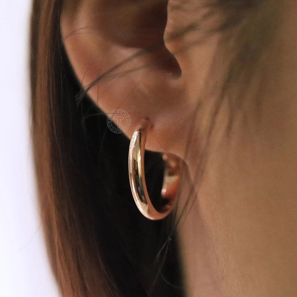 Tirza Earing 585 -Copper, 14k gold plated fashion Earing by Jefney Jo Jewellery