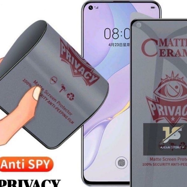 anti spy privacy matte ceramic anti gores vivo Y22 Y22S Y35 Y35 V27E Y36 Y16 Y01 Y1S Y11 Y12 Y12S Y12i Y15 Y15S Y17 Y19 Y20 Y20S Y22 Y22S Y30 Y30i Y33T Y33S Y50 Y51 Y51S Y51A Y53S Y55S Y71 Y75 Y91 Y93 Y95 Y91C V25 V25E V23 V21 anti minyak fullayar