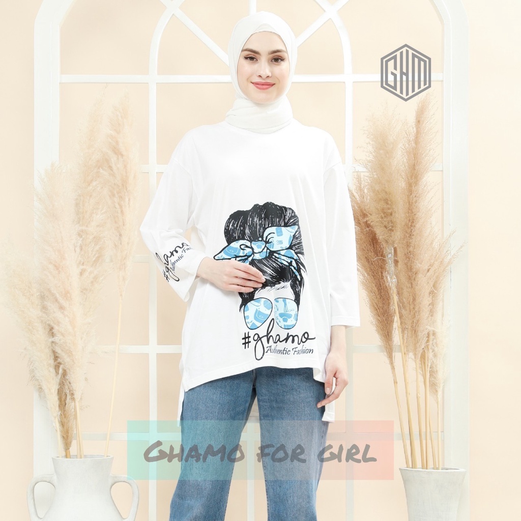 Kaos Oversize Wanita Kekinian Terlaris