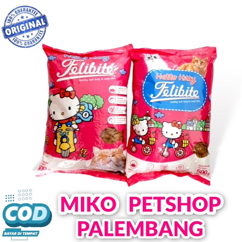 Makanan kucing Felibite All varian rasa 500gram
