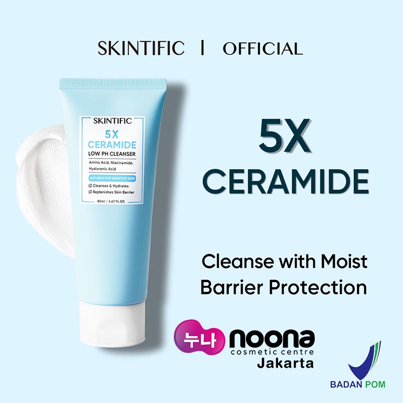 SKINTIFIC 5X CERAMIDE LOW PH CLEANSER