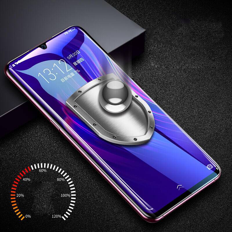 2pcs Pelindung Layar Tempered Glass Full Cover Untuk Vivo U1