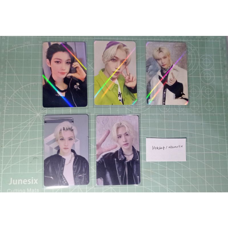 PHOTOCARD STRAY KIDS MAKESTAR FELIX MAXIDENT LUCKY DRAW FELIX HYUNJIN ODDINARY