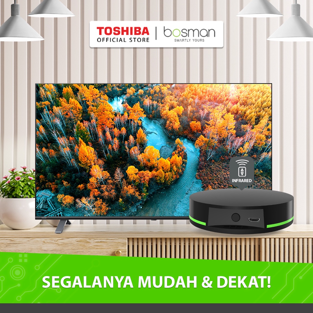 Toshiba LED TV - 4K Smart Vidaa TV 43" - 43E330LP
