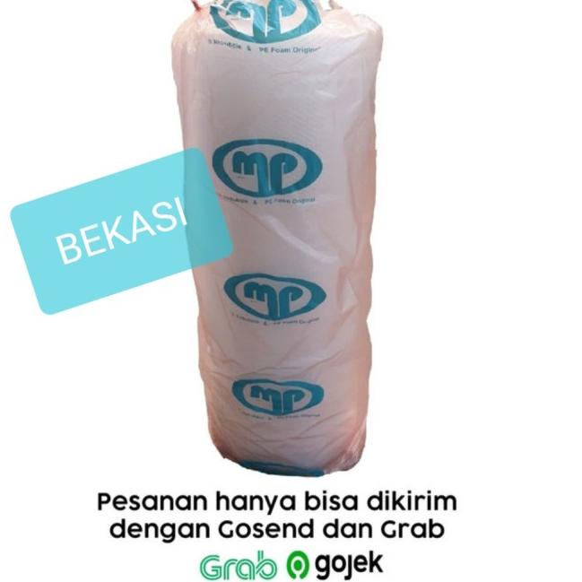 

buble wrap roll hitam 125cm x 50 meter - Putih