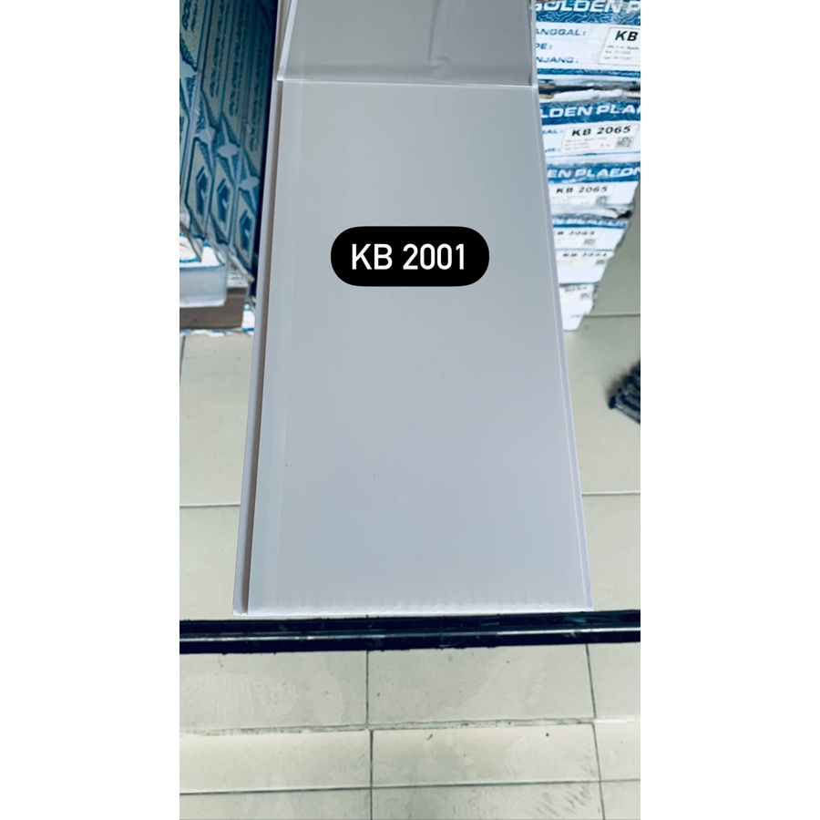 Plafon Pvc Putih Polos Kb 2001 - Kb 2008B