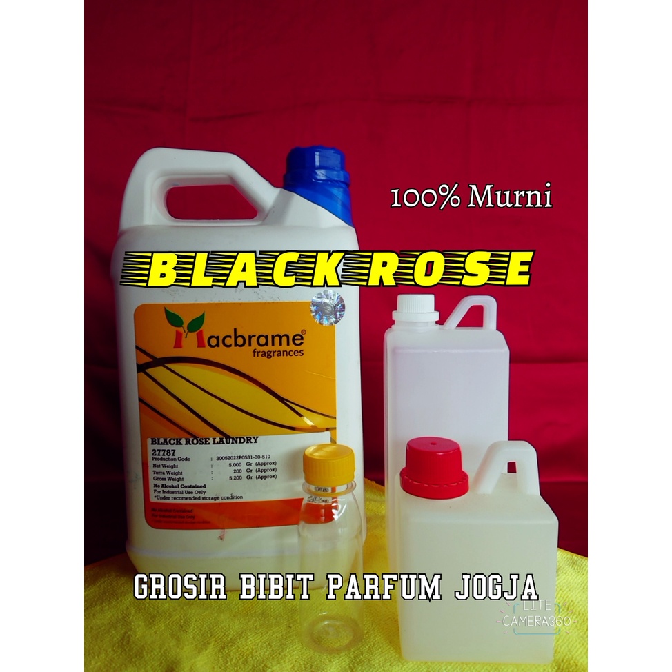 Black Rose Macbrame 100Ml Bibit Parfum Laundry