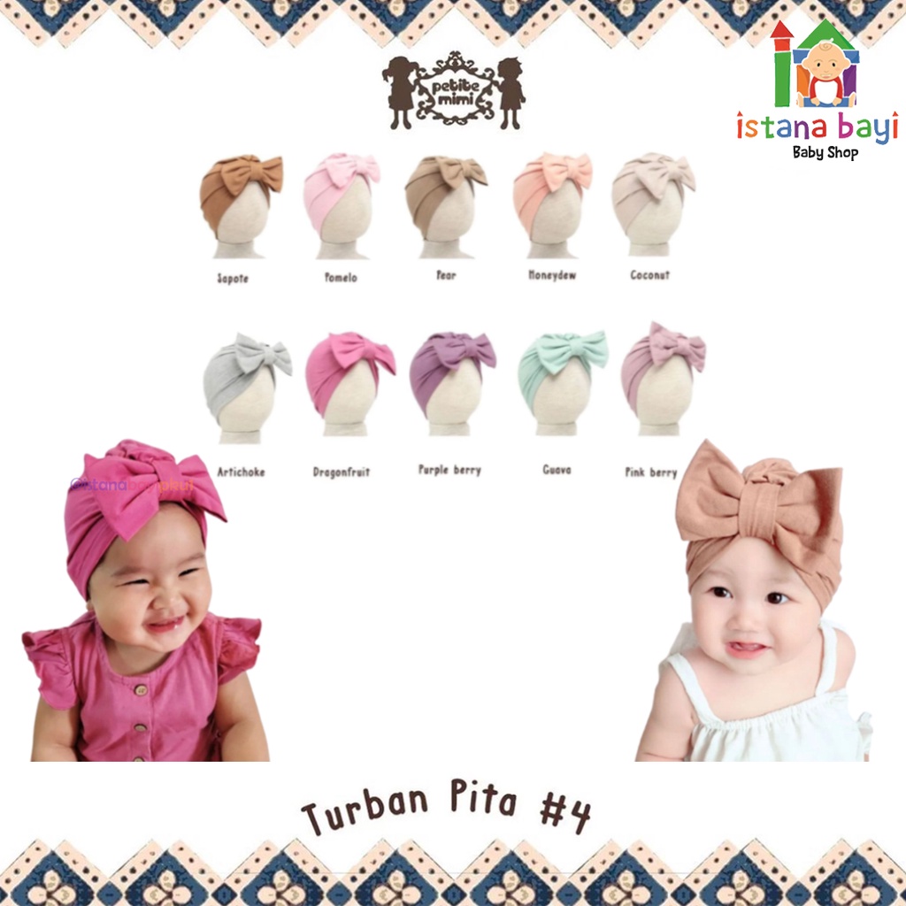 Petite Mimi Turban Pita /Turban Baby