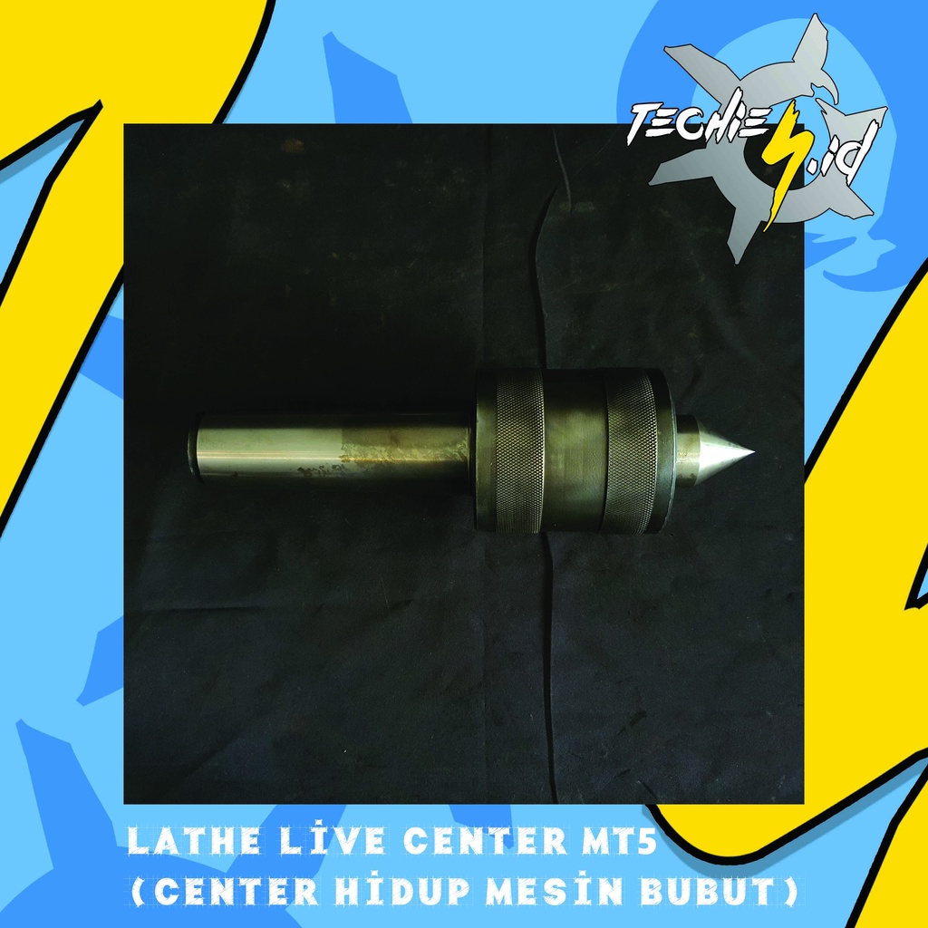 Lathe Live Center MT5 (Center Hidup Mesin Bubut)
