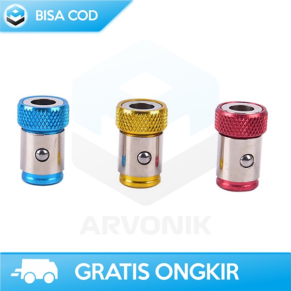 ALAT PEMBUAT OBENG MAGNET KONEKTOR RING MAGNETIZER BY HELTC BESI 20MM