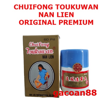 Chuifong Toukuwan Nan Lien Original Premium Obat Sakit Pinggang