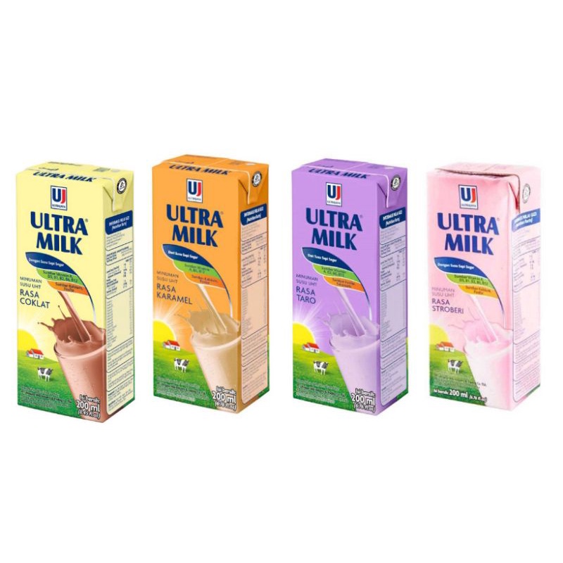 

Ultra Milk Susu Cair 200ml