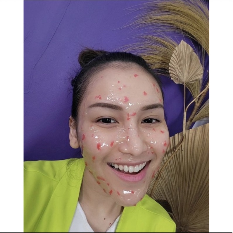 Hwasan Peel of mask by ayu ting ting / with rose letal + extra lemon