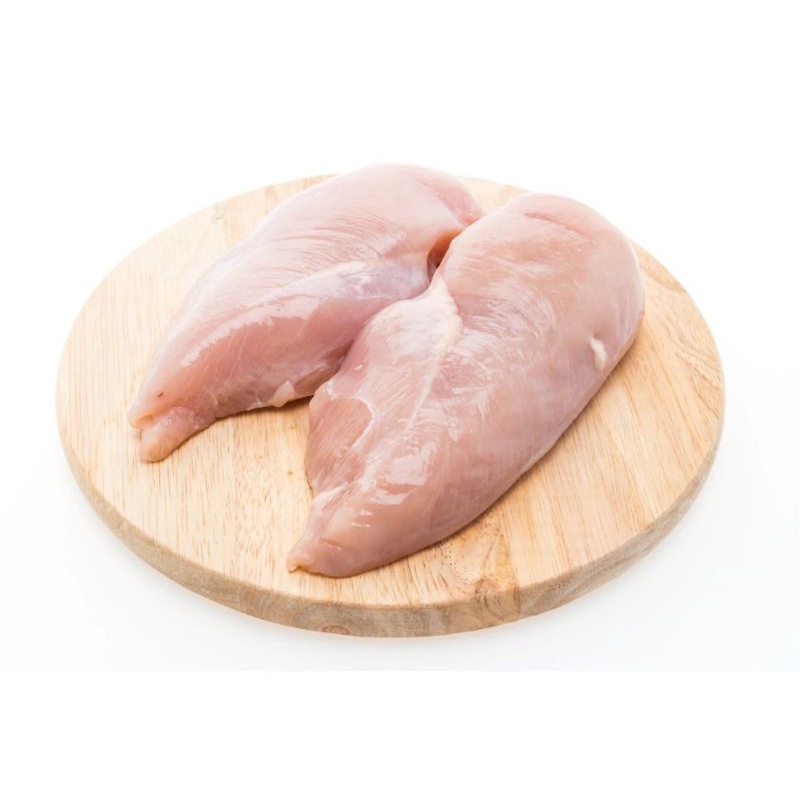 

Daging Dada Ayam Filet 1kg , Tanpa tulang kulit , pemotongan subuh