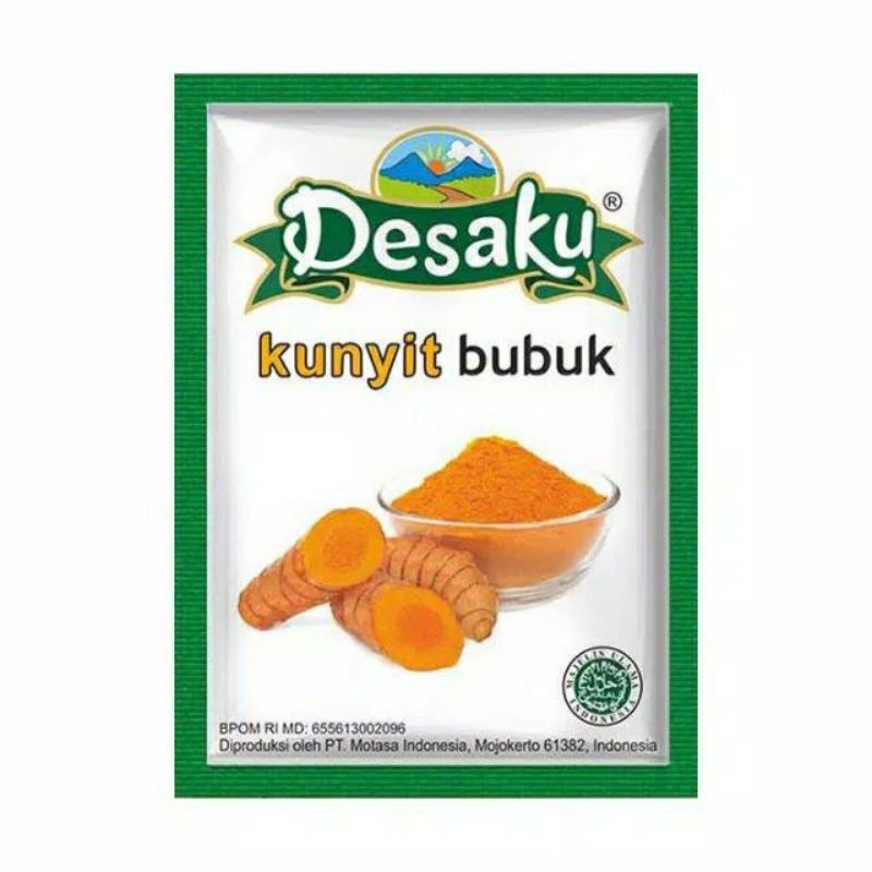 

KUNYIT BUBUK DESAKU 1 SACHET