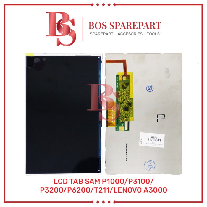 Lcd Tablet Samsung P1000 P3100 P3200 P6200/T211 / Lenovo A3000