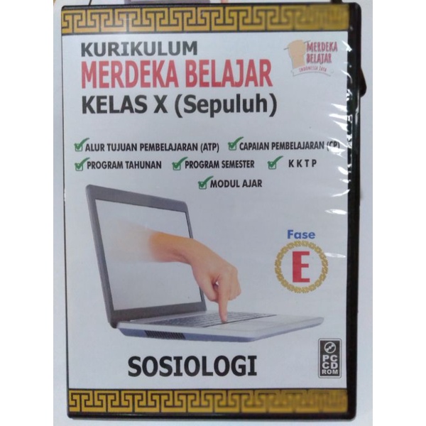 CD Modul Ajar Kurikulum Merdeka 2022 Sosiologi Kelas X/10 Semester 1 dan 2