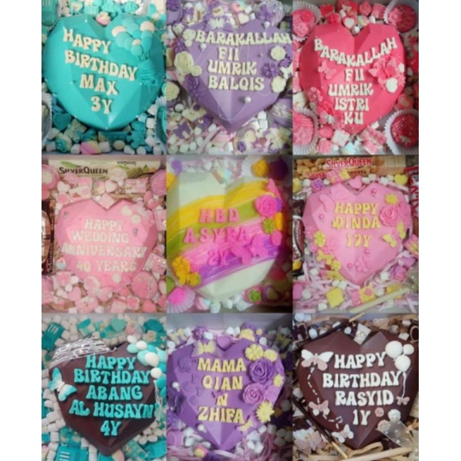 

cake isi nya macam macam snack