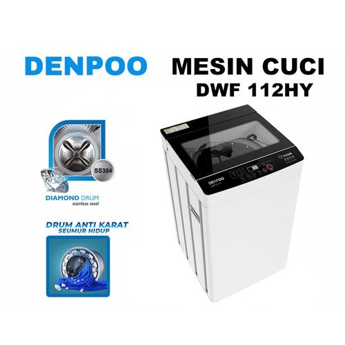 Mesin Cuci Full Auto DWF 112HY 7Kg Terbaru dan Super Hemat Listrik