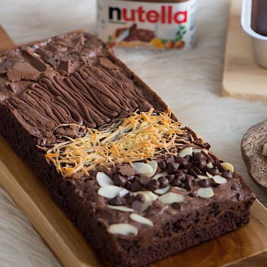 

Brownies mix 4 topping