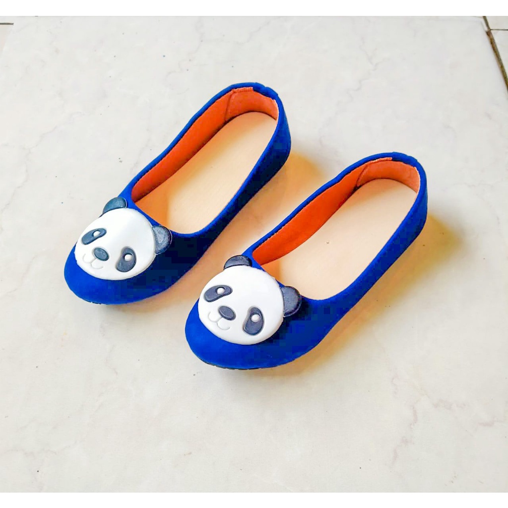 platshoes anak motif panda lucu imut 31-35