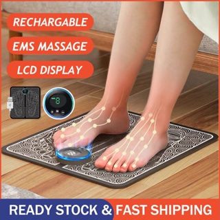 EMS Foot Massage Mat Japan/ Pijat Kaki EMS Pad Mat / Akupunktur Pengisian Meningkatkan Sirkulasi Darah Meredakan Sakit