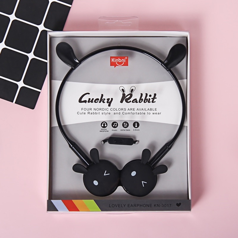 HEADSET BANDO MOTIF KARAKTER LUCU IMUT KN 200