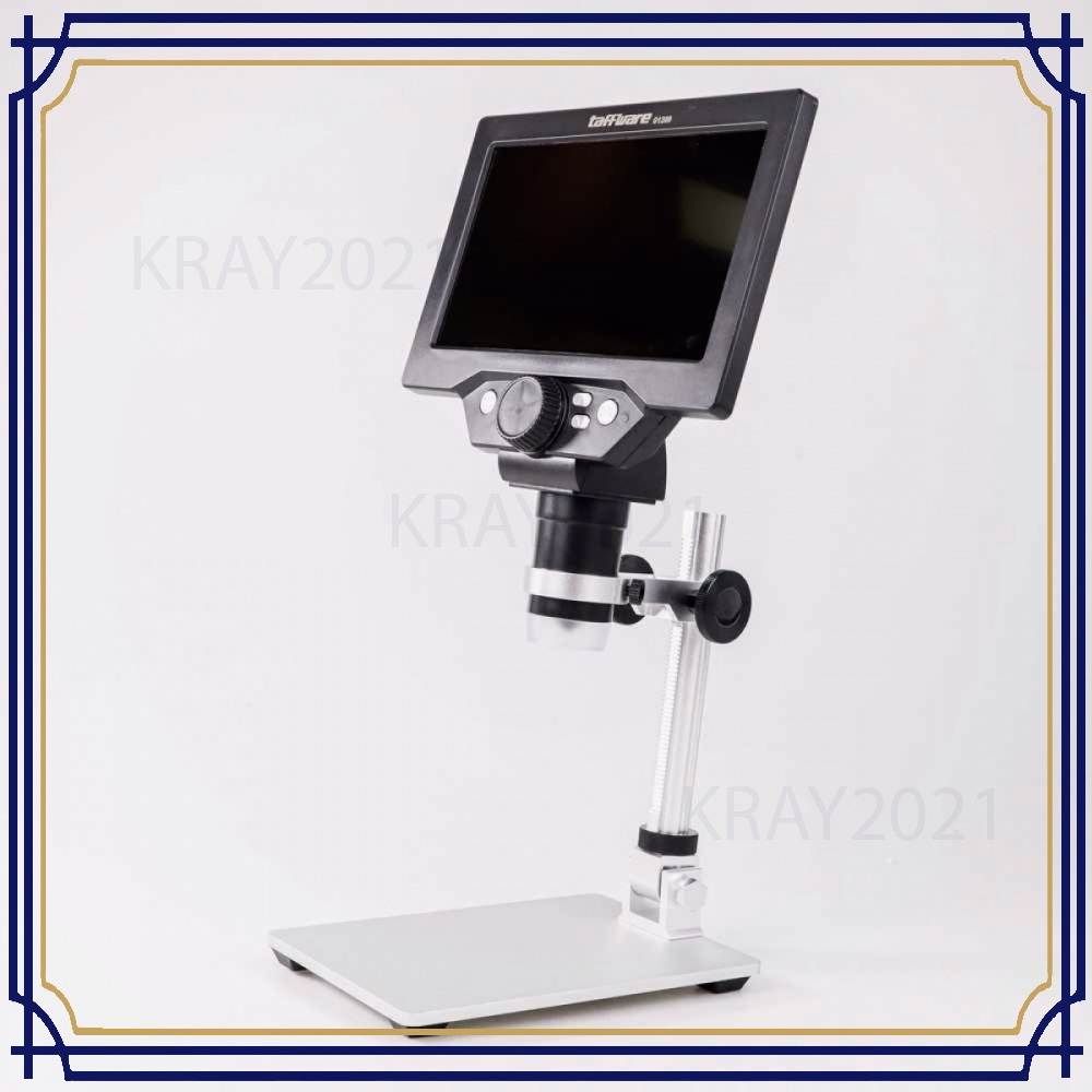 Taffware Mikroskop Digital 12MP 1200X Monitor &amp; Metal Stand - G1200