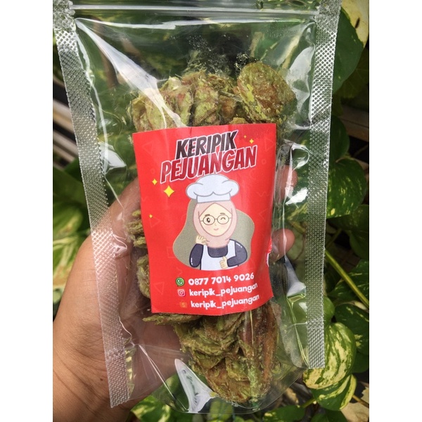 

keripik pisang greentea
