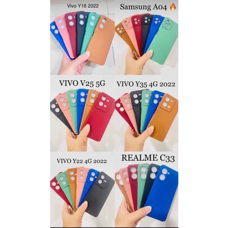 REALME C11. C12/C25. C15. C17/17i. C20/C11 2021. C21Y/C25Y. C30S. C31. C33. C35. C53. NARZO 50A PRIME. NARZO 50i  CASE MACARON PROTEC CAMERA