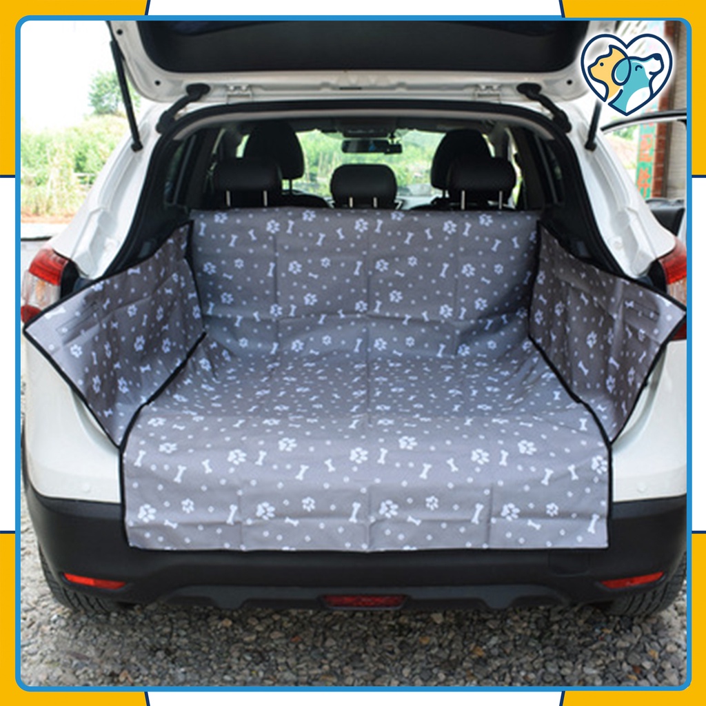 Anjing peliharaan Dog bagasi mobil Alas Matras Kotak belakang Kursi  Tempat Anjing Pet Booster Seat Dog Car Waterproof Mobil Nyaman Berkualitas SUV