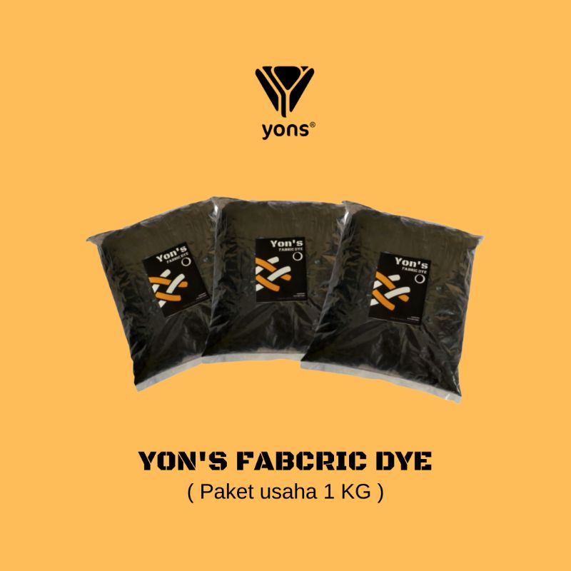 WANTEK/WANTEX/WENTER/NAPTO/PEWARNA PAKAIAN | BISA COD/BAYAR DI TEMPAT | YON'S FABRIC DYE (VARIAN 1 KG)