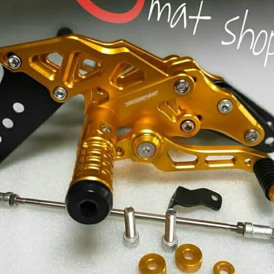 Ready Stok Breket Dudukan knalpot Underbone All New R15 vva v3 PNP