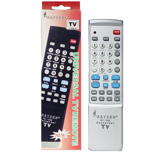Remote TV Tabung / LCD LED Multi / Remot Televisi Universal RC-106E