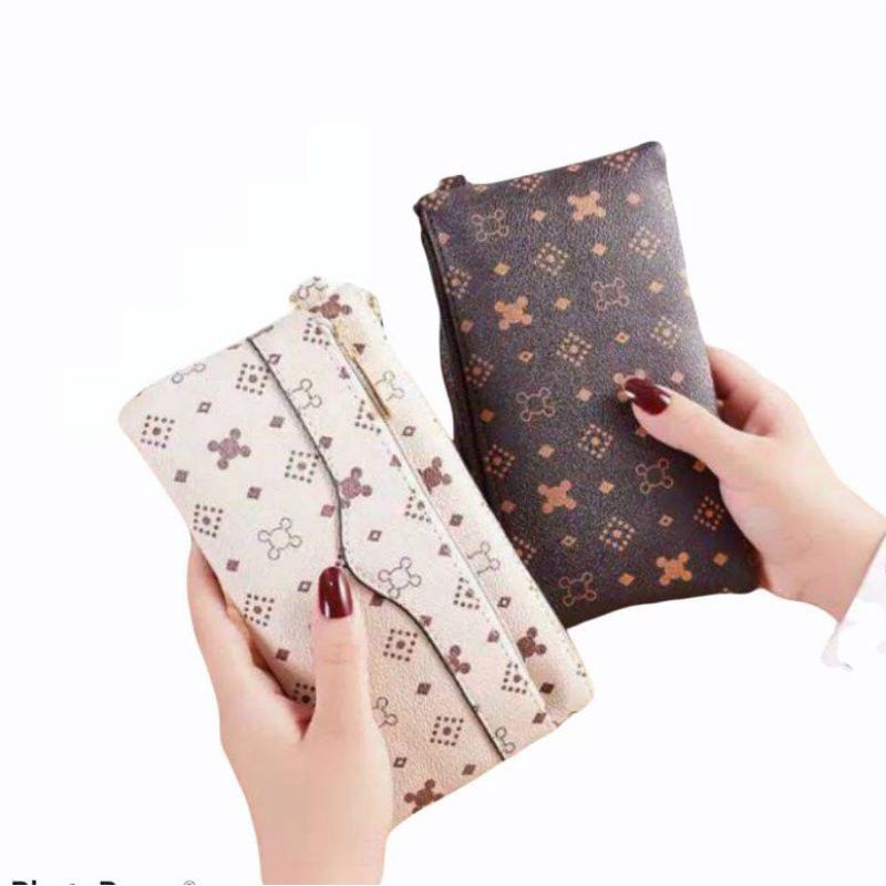 [IMPORT] RD KENDAL - Dompet Wanita Panjang S01 / Dompet Wanita Resleting 2 Ruang Import / Dompet Tal