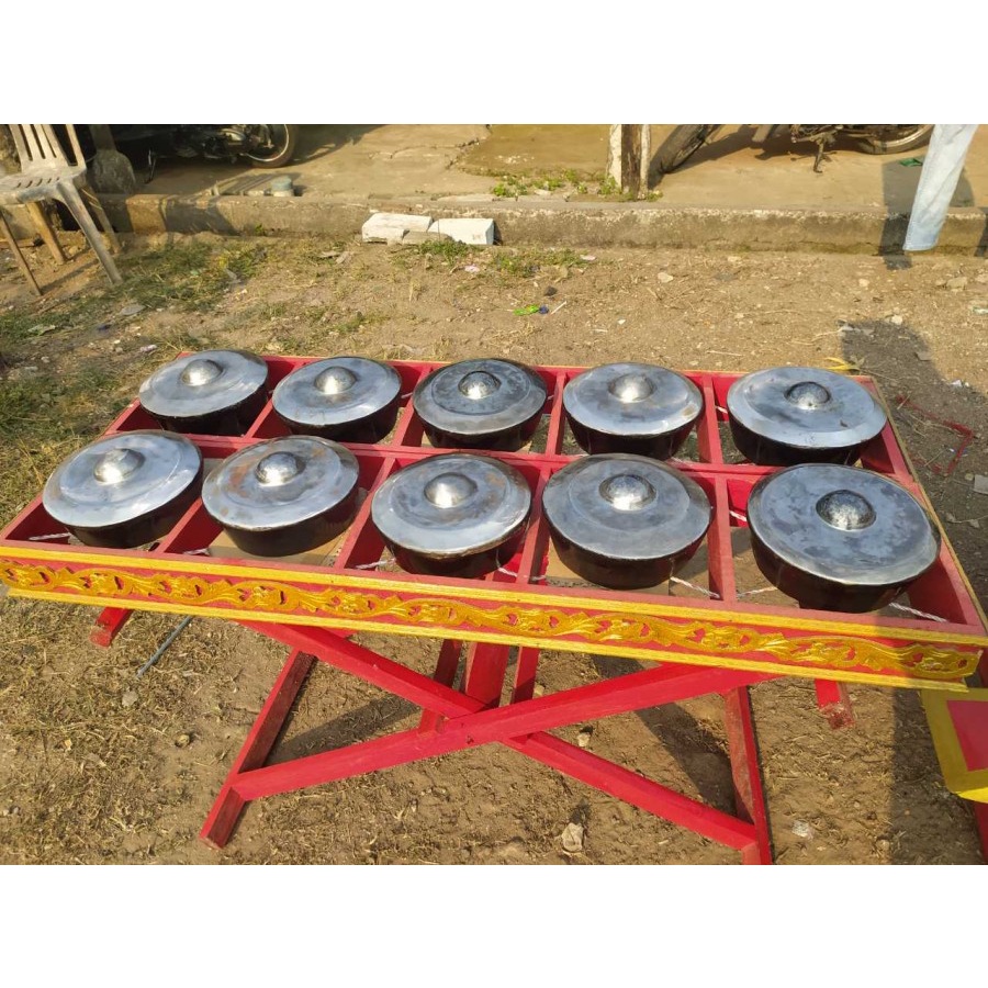 KROMONG BESI ALAT MUSIK GAMBANG KROMONG