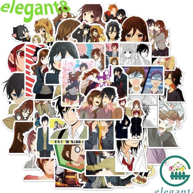 

QC696 Stiker Desain Kartun Graffiti Horimiya Untuk DekorasiSkateboard