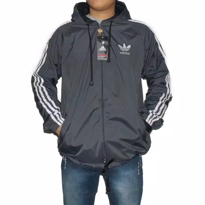 JAKET PARASUT ADIDAS NIKE SPORT OLAHRAGA PRIA WANITA / JAKET PARASUT ADIDAS NIKE SPORT BEBAS ONGKIR