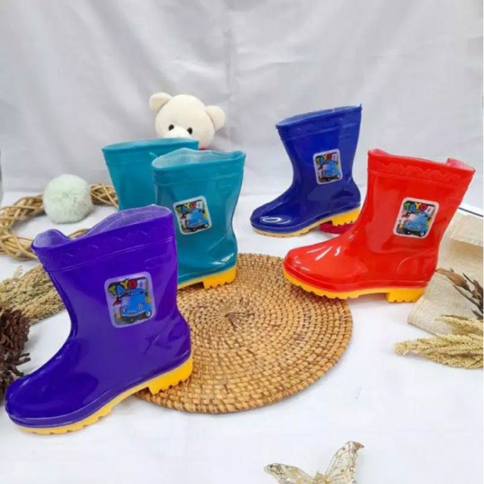 Sepatu Boot Anak Tayo 26-35 / Sepatu Anak / Boot Tayo / Sepatu Tayo / Boot Hujan Anak / Sepatu Boot 