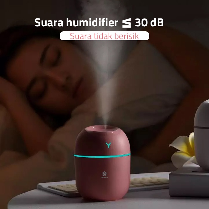 Diffuser Mini Humidifier Aroma Terapi Pelembab Udara Hrumidifier Mini USB Car Humidifier